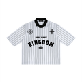 Kingdom Pinstripe Collared Jersey