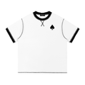 Spades Contrast-Stitched T-Shirt