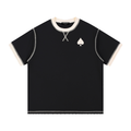 Spades Contrast-Stitched T-Shirt