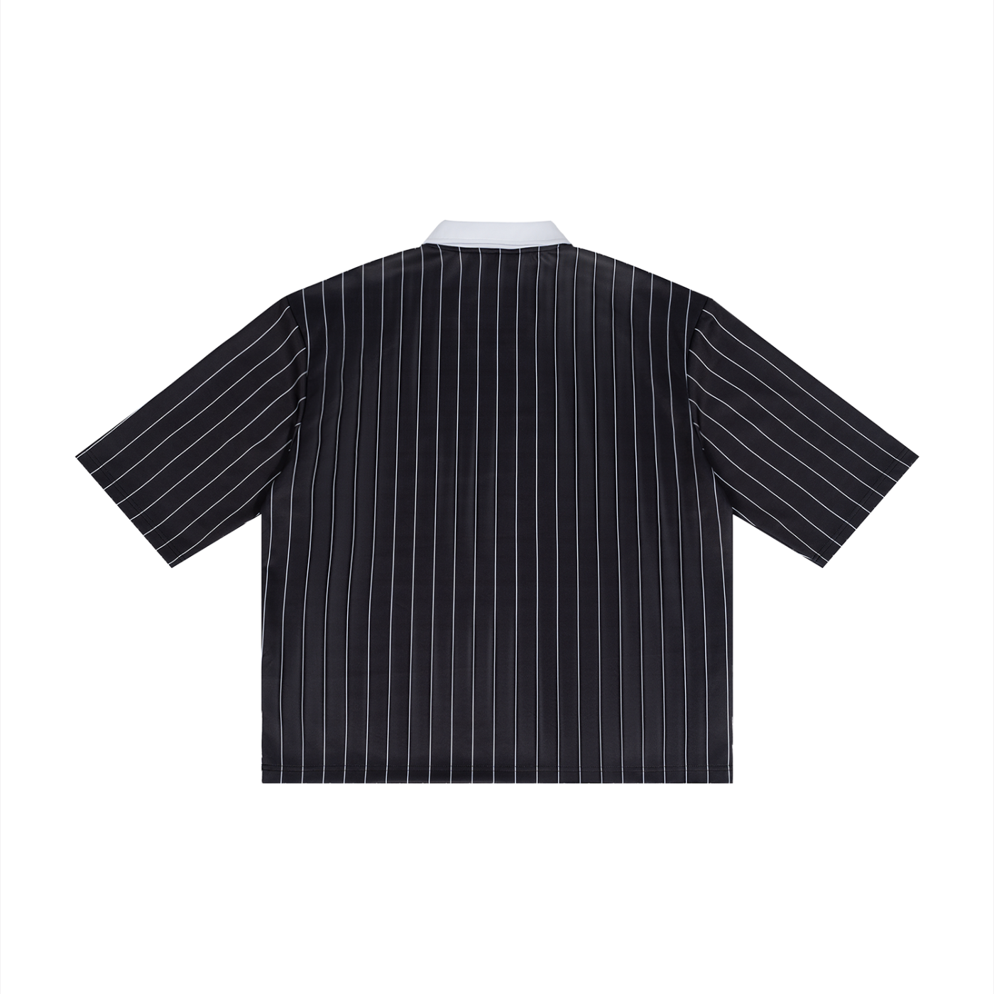 Kingdom Pinstripe Collared Jersey