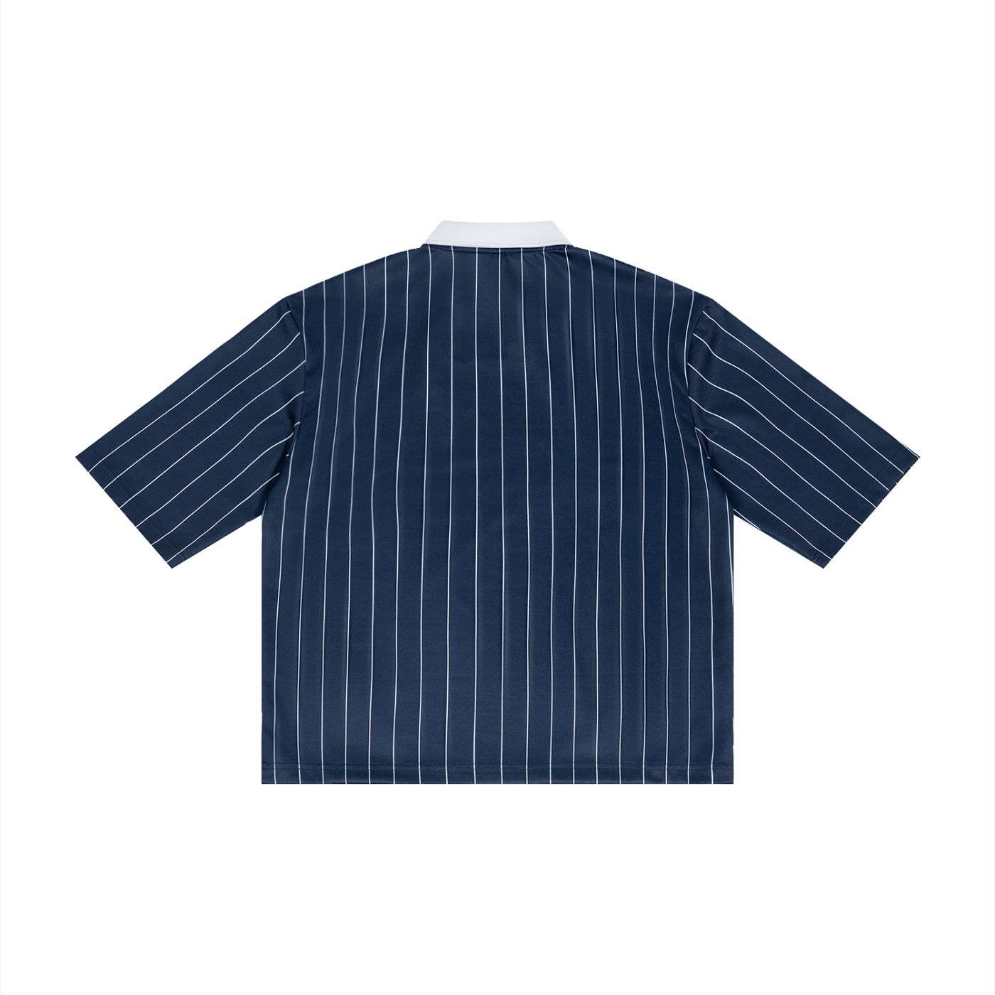 Kingdom Pinstripe Collared Jersey