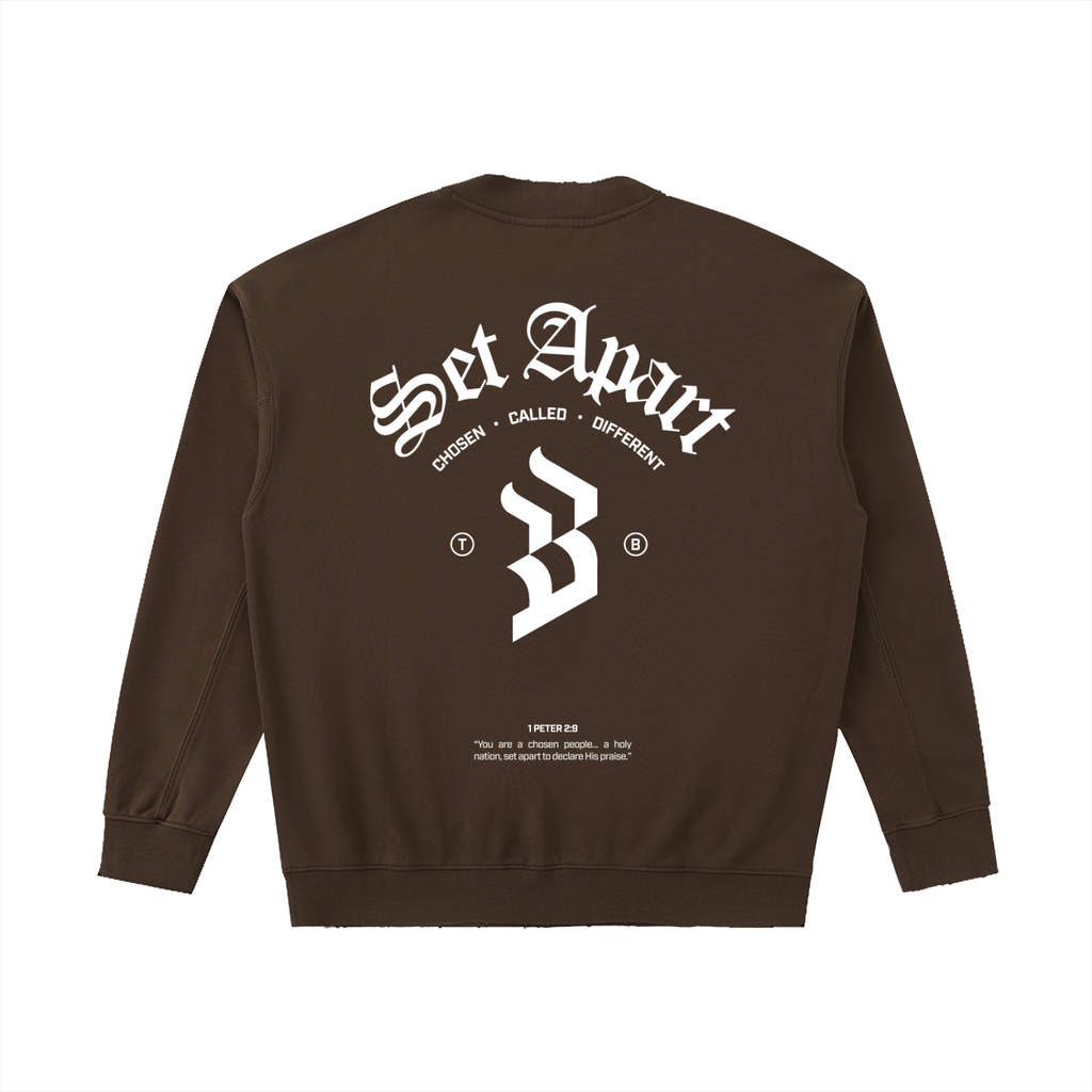 Set Apart - Drop Shoulder Crewneck Sweatshirt